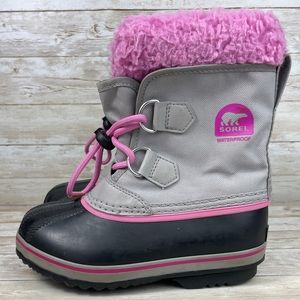 SOREL YOOT PAC NYLON BOOT-KIDS SIZE 13